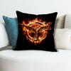 TThe HHunger GGames Pillow Cases for Bedroom Living Room Sofa Home Decor Polyester Cushion Cover with Zipper