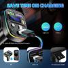 Q28 Car Bluetooth Receiver MP3 Playback Multifunctional Lossless Sound Quality Cigarette Lighter PD USB Converter Car Charger