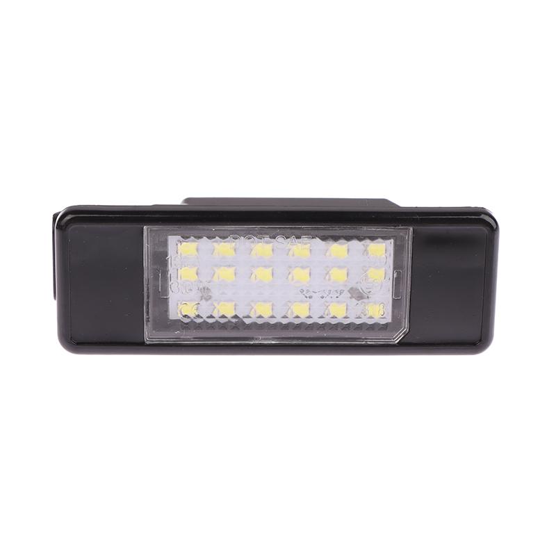 1/2 ks pro 106 1007 207 307 308 3008 406 407 508 607 a C2 C3 C4 C5 C6 C8 DS3 LED světlo SPZ
