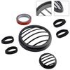 Front Headlight Guard Cover Grille Black Set Fit For Yamaha Pg-1 2023-2024
