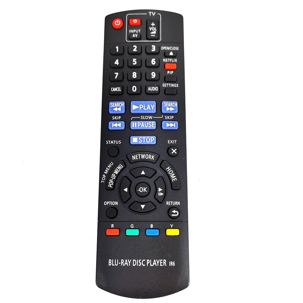 

New N2QAYB000734 For Panasonic Blu-Ray Disc IR6 Player Remote Control DMP-BD77 DMP-BD87 DMP-BD871 DMP-BD875 DMP-DB87P-K