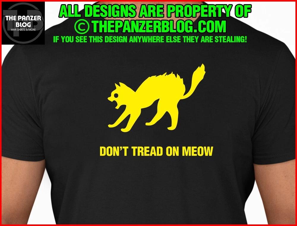 

Don t Tread on Meow T-Shirt Gadsden Fun Gift Cat XXXXL