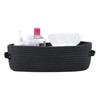 Natural Cotton Rope Oval Storage Basket Featuring Sturdy Leather Handles For Home Use