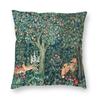 Floral Pattern Bedroom Pillowcase Living Room  Decor Strawberry Thief Red Cushion Cover