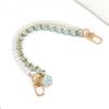 26Cm Pearl Purse Chain Short Handle Replacement Bag Chain Strap Metal Shoulder Chain Handbag Chain Accessories For Purse Bags
