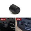 Car Dashboard Multimedia Button Radio Audio Volume Rotary Switch Knob For BMW X5 X6 E70 E71 E72 2007-2013 65126966510