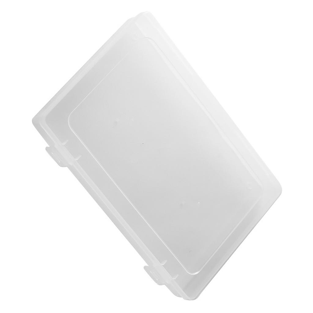 Nagel Präsentationsbox Staubdicht Große Kapazität Tragbar Leer Nagelverpackungsbox Transparent S