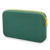 Square Silicone Cosmetic Storage Bag Large Capacity Travel Makeup Brush Holder Portable Cosmetic Waterproof Organizer