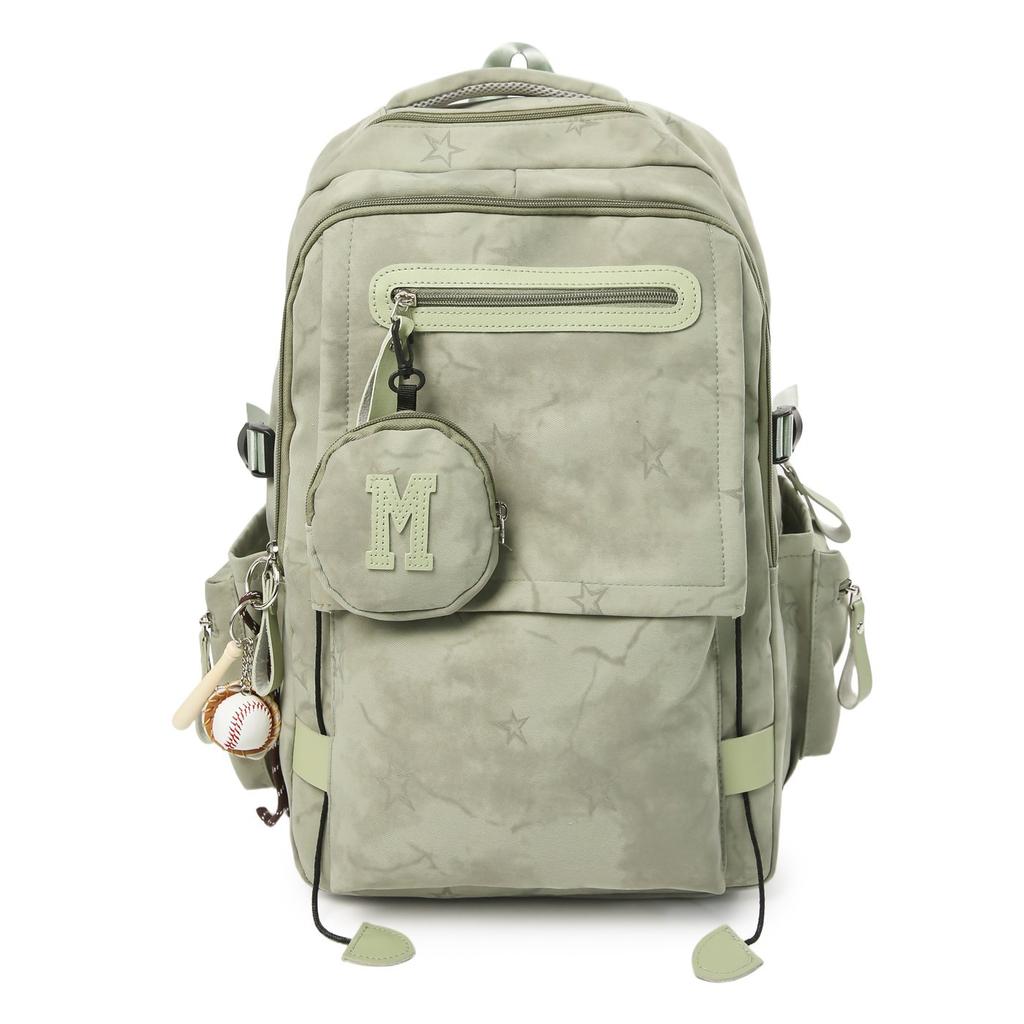 Schoolbag new tie-dye niche design small fresh schoolbag high school student large capacity backpack junior high school student travel backpack