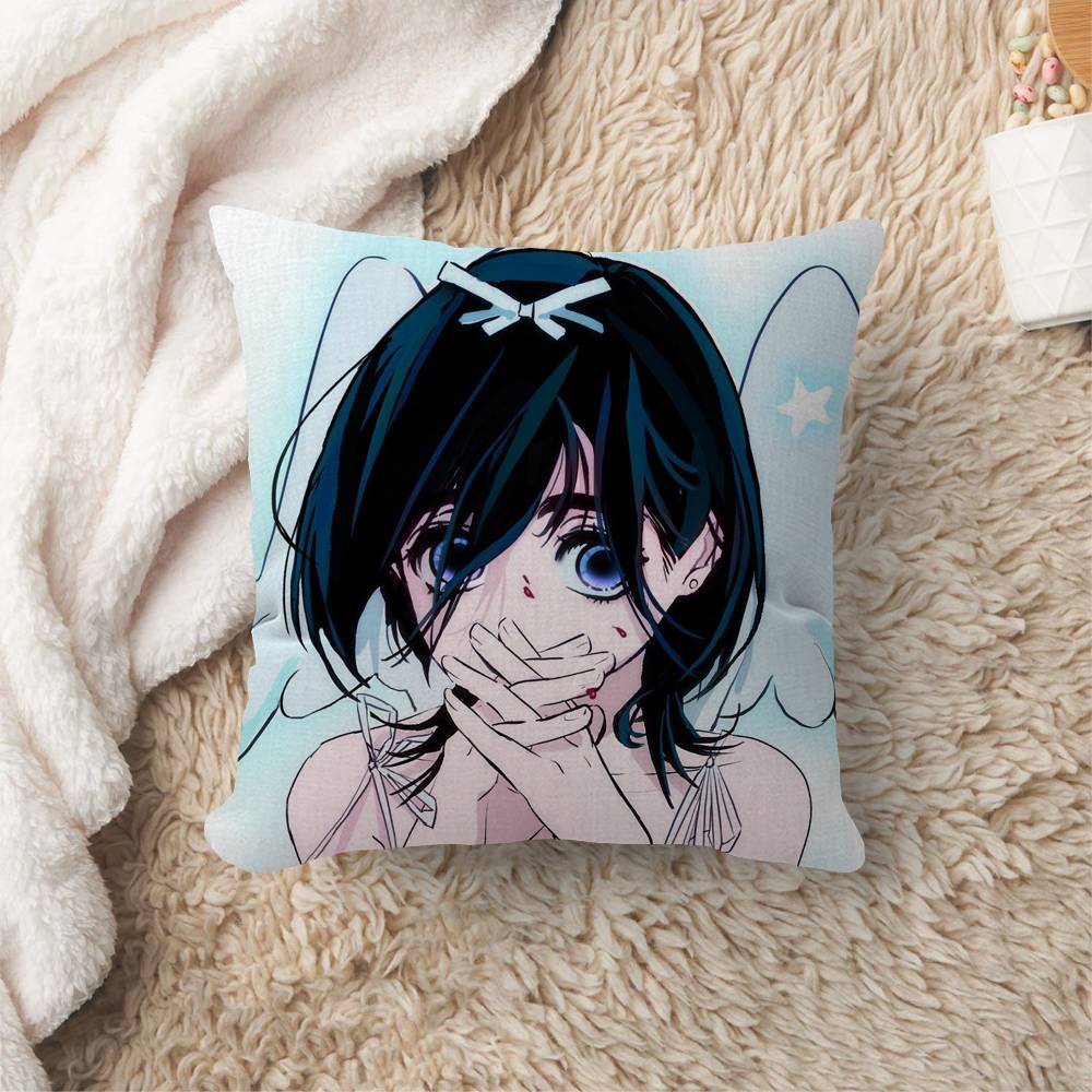 Cartoon Cute Girl Sua Pillow Anime Pillow Sofa Bed Head Pillow Cover Cushion Cover x cm Fashion