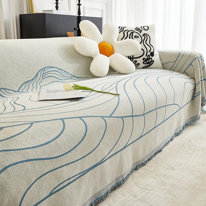 

Не царапающаяся ткань для чехла на диван. Простой высококачественный универсальный чехол для дивана. Подушка для одеяла. Универсальное нескользящее покрытие для дивана Four Seasons. 180*130cm