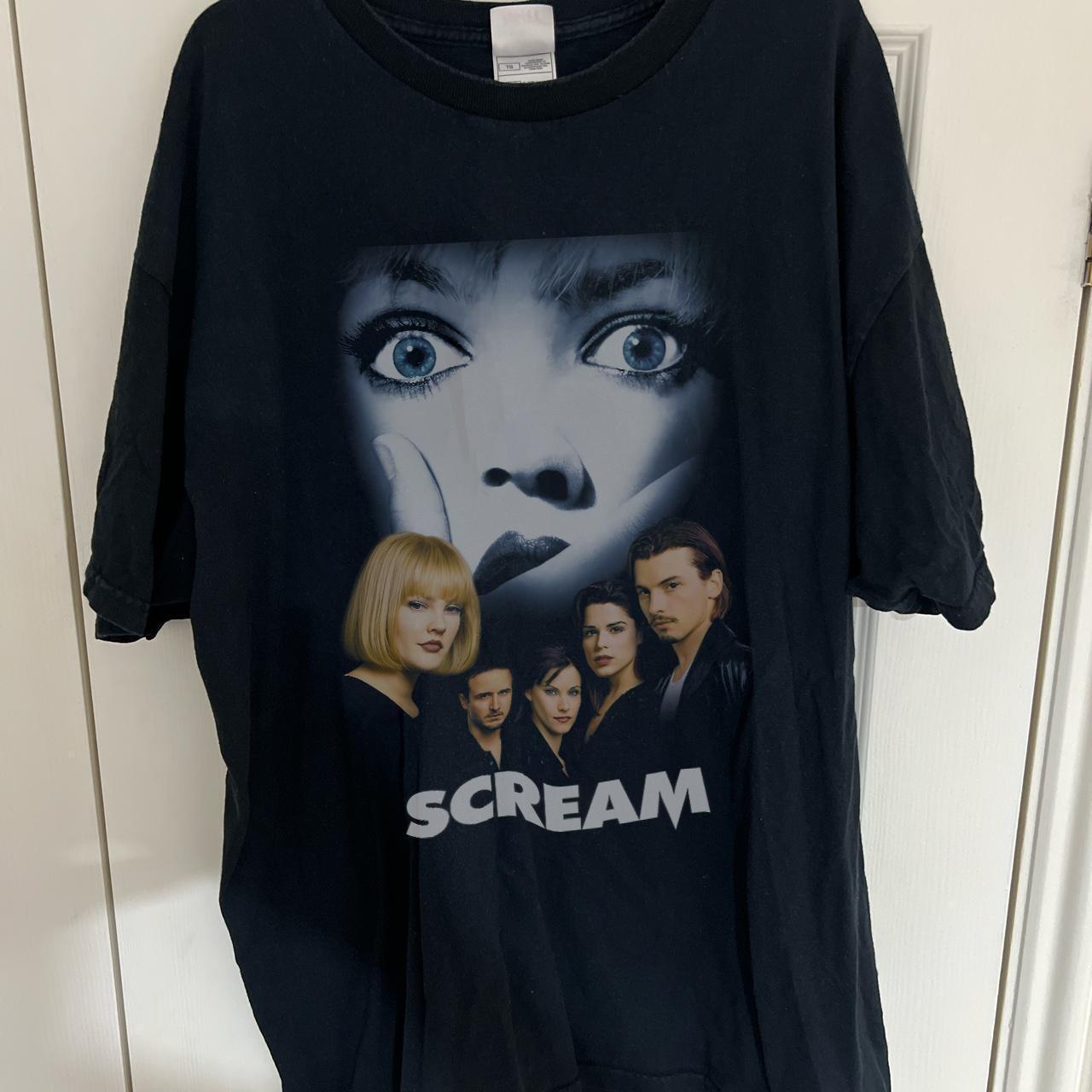 Scream Movie T-shirt Scream Graphic Black Unisex Shirt S-5XL WA0777 XL