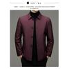 Autumn and Winter New White Duck Down Jacket Men's Middle-aged Dad Casual Men's Down Jacket Jacket