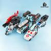 DK Magic Knight Amplified Guardian God Fire Truck Helicopter & Ambulance Combo Toy