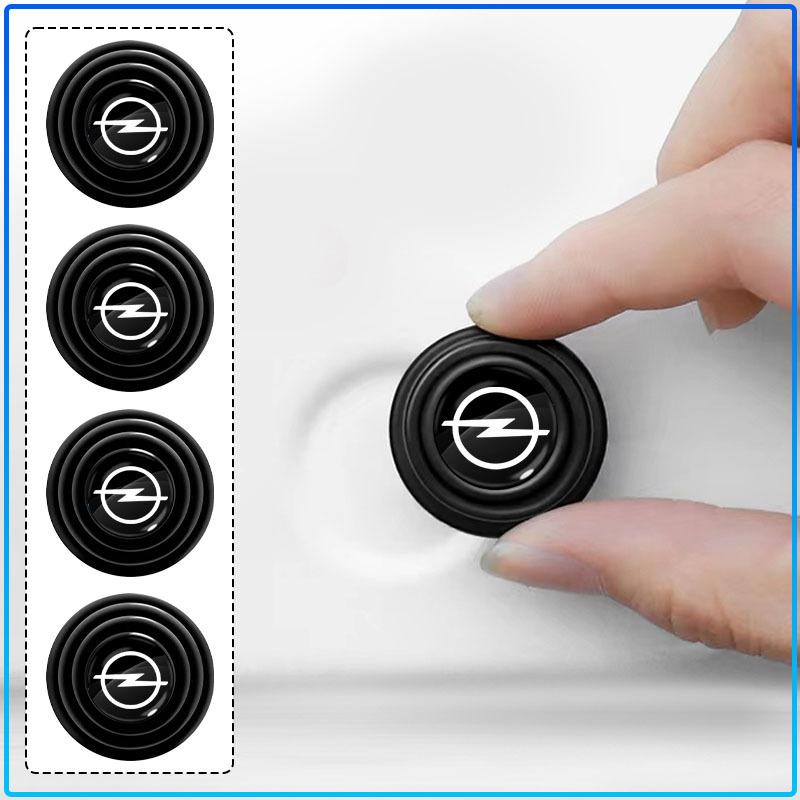 Car Silicone Door Shock Stickers Absorber Soundproof Buffer Pier Car Accessories For Opel crosa d astra h astra j zafira b mokkaastra vivaro astra g