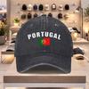 Portuguese Flag Baseball Cap Spring Summer Lightweight Adjustable Snapback Unisex Casual Hat