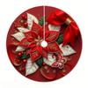 Round Christmas Tree Skirts 90cm 35in Xmas Tree Foot Cover Christmas Tree Mat  Wedding
