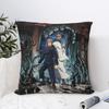 Pillow Case Jujutsu Kaisen Soft Pillow Cover Cute Funny Cushion Cover Design Pillowcases For Wedding Party Home Decor