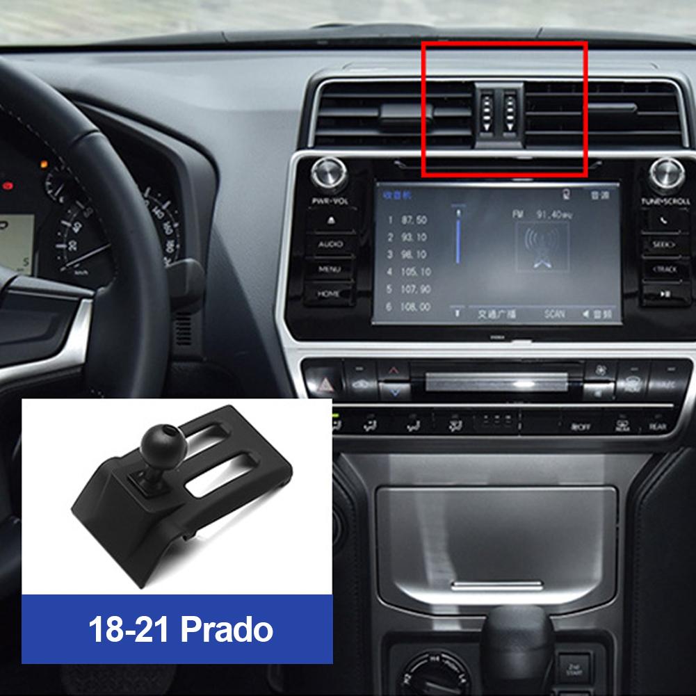 Biltilbehør Interiør Telefonholder Base For Toyota Corolla Camry CHR RAV4 Avalon Prado Highlander 4RUNNER Uten Brakett