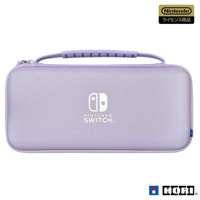 Lizenzierte Slim Hard Pouch Plus für Nintendo Cassis Purple mit sowohl Nintendo Switch Organic EL-Modell als auch Nintendo [Nintendo-Produkt] Switch™
