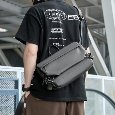 Crossbody Bag, Men's Casual Functional, Multi-functional Crossbody Bag, Single-shoulder Bag, Cycling Postman Crossbody Bag, Men's Backpack