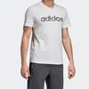 adidas T Shirts Men's White Crew Neck Moderate Straight Fit FH6625