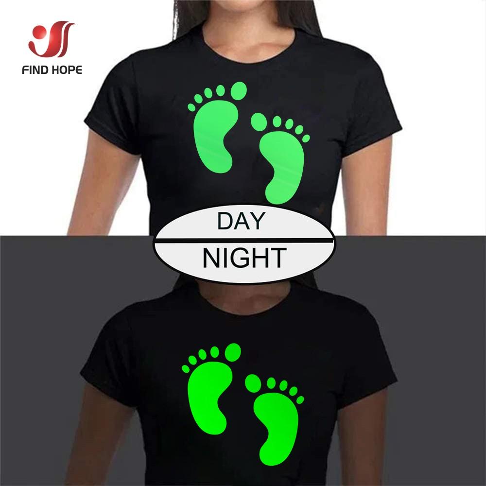 5pcs Glow in Dark HTV Vinyl Sheet Halloween DIY Iron On Transfer for T-shirts/Bags Permanent Luminous Film (30x25cm/20x25cm)