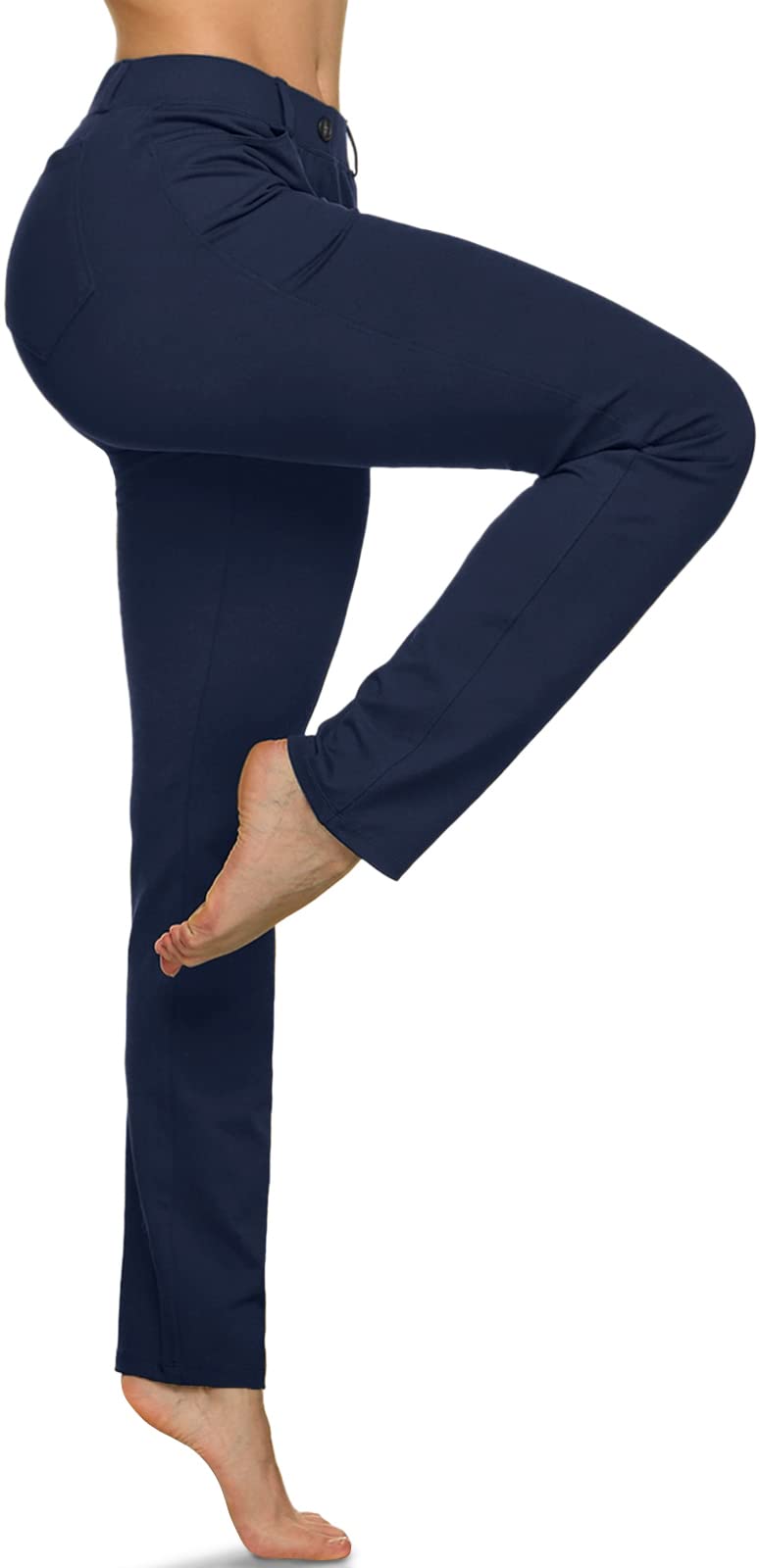 

TESLA Stretch Straight and Perfect for and and Everyday Straight Ankle and Women s Pants, Leggings, Lightweight, Soft, Formal, Business, Suits,