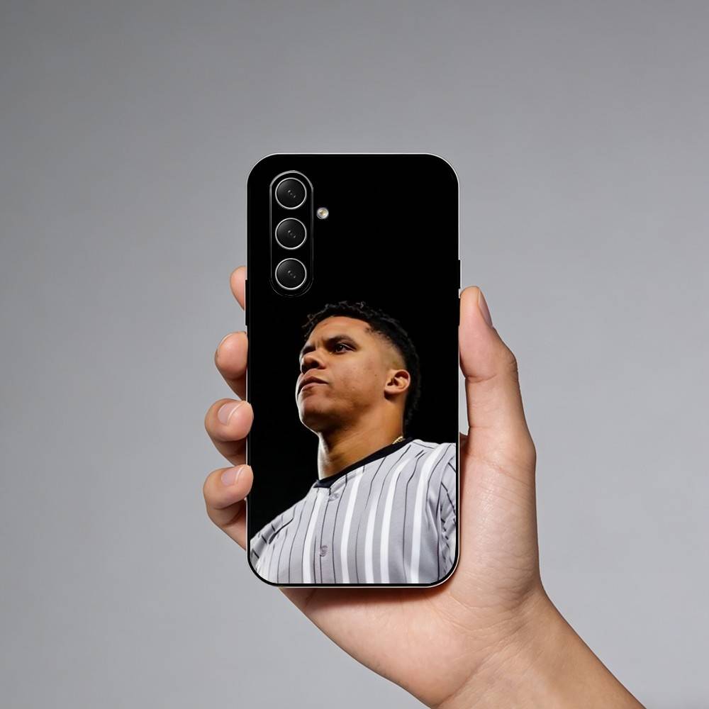 baseball player J-Juan Soto 22 Phone Case For Samsung Galaxy A73,A21s,A22,A31,A52,A53,A71,A41Soft Black Shell