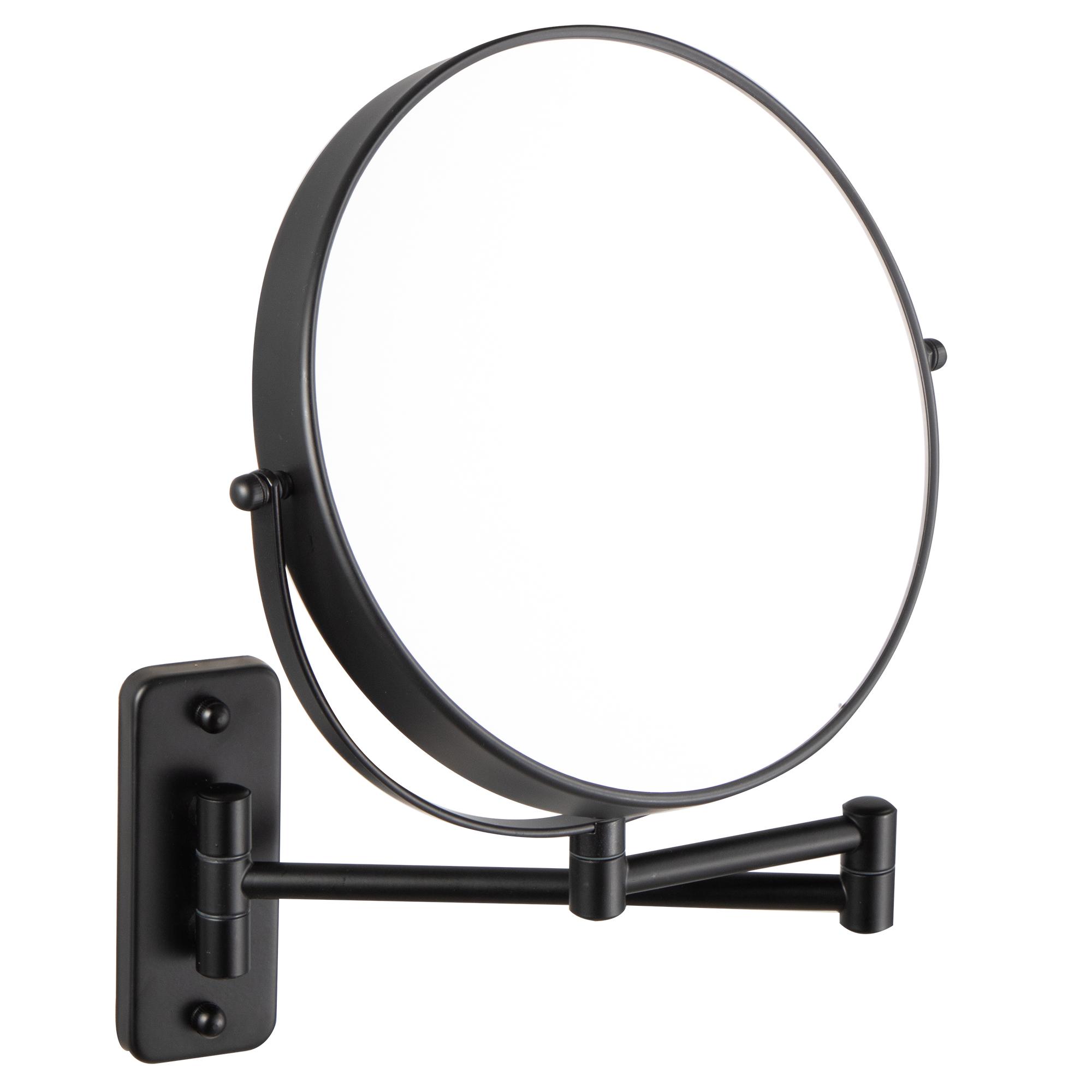 

Настінне дзеркало від OWOSALD, 8 , Хром, 1X/10X, Модель M08W чорний