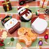 With Lid Christmas Iron Box Snowman Xmas Gifts Box New Christmas Candy Box  Chocolate