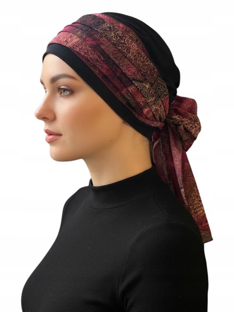 Turban Damski Wera 05-533 Chusta Na Wiosnę I Lato Także Po Chemioterapii
