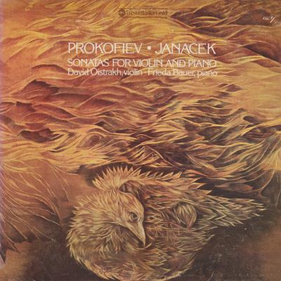 LP Record PROKOFIEV  JANACEK DAVID OISTRAKH  Sonatas For Violin And Piano WGS8292 ABC Westminster 1974 US Classical Used