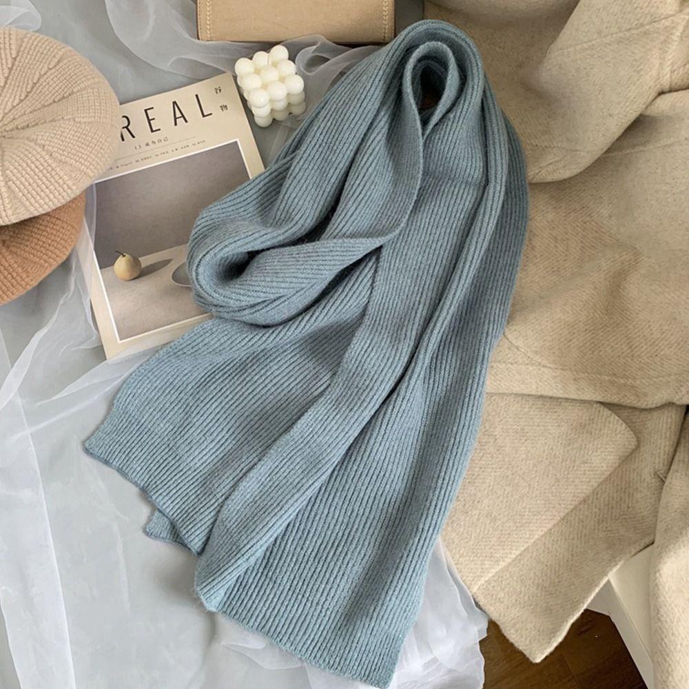 Brand Sweater Tops Warm Warm Shawl Wrap Women  Scarf Korean Style Scarf Autumn Winter Shawl Scarf