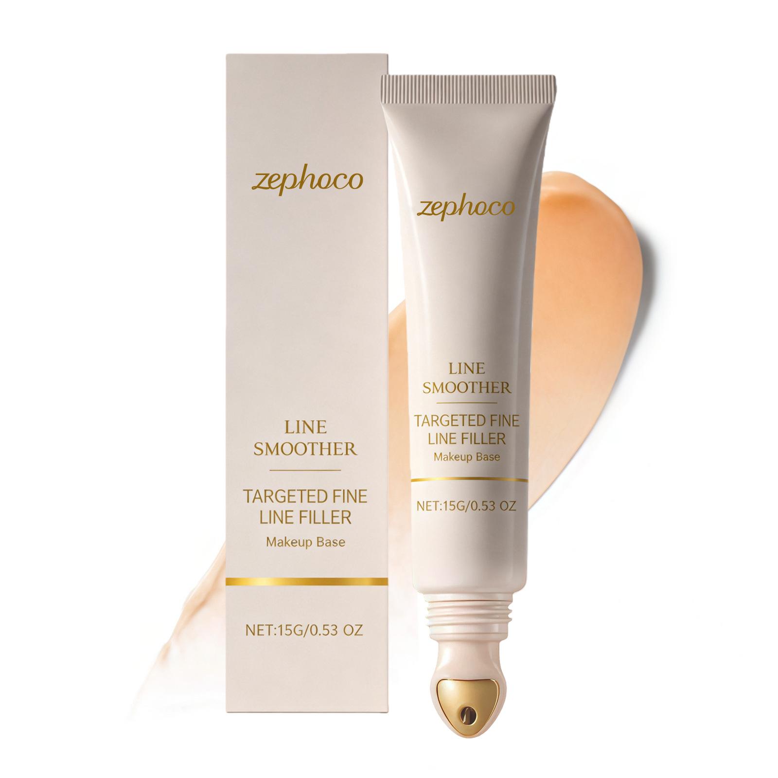 Line Smoother Fine Line Filler Primer, Pore Blurring Makeup Base With Vitamin C Niacinamide For Mature Skin 1
