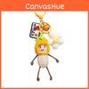 Head Peanut Persimmon Toy Craft Felt Keyring Featuring Small Decorate Pendant