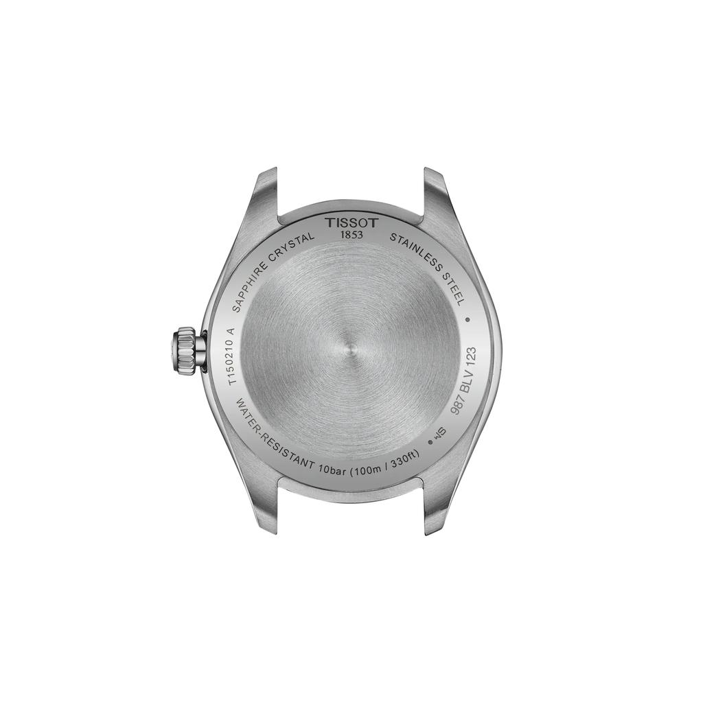 Tissot Stainless Steel White Mother of Pearl Dial Men's Fashion Watch T150.210.21.111.00