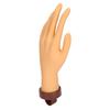 Nail Art Practice Hand Flexible Bendable Mannequin Hand Fake Hand for Nail Art Practice with Bracket