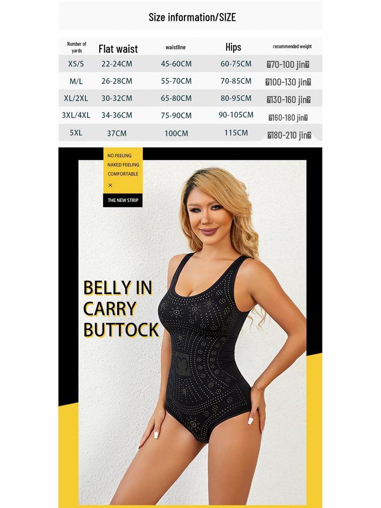 Enhanced Seamless Postpartum Bodysuit: 3.0 Shaping Slimming Body Shaper with Abdomen Control & Hip Lift for Women