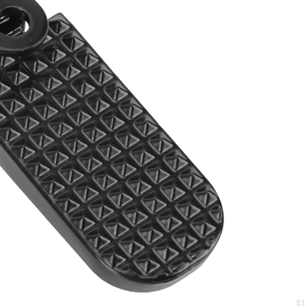 Bike Rear Pedals Folding Footrest Non Slip Foot Pedal Aluminum Alloy Plates Bicycle