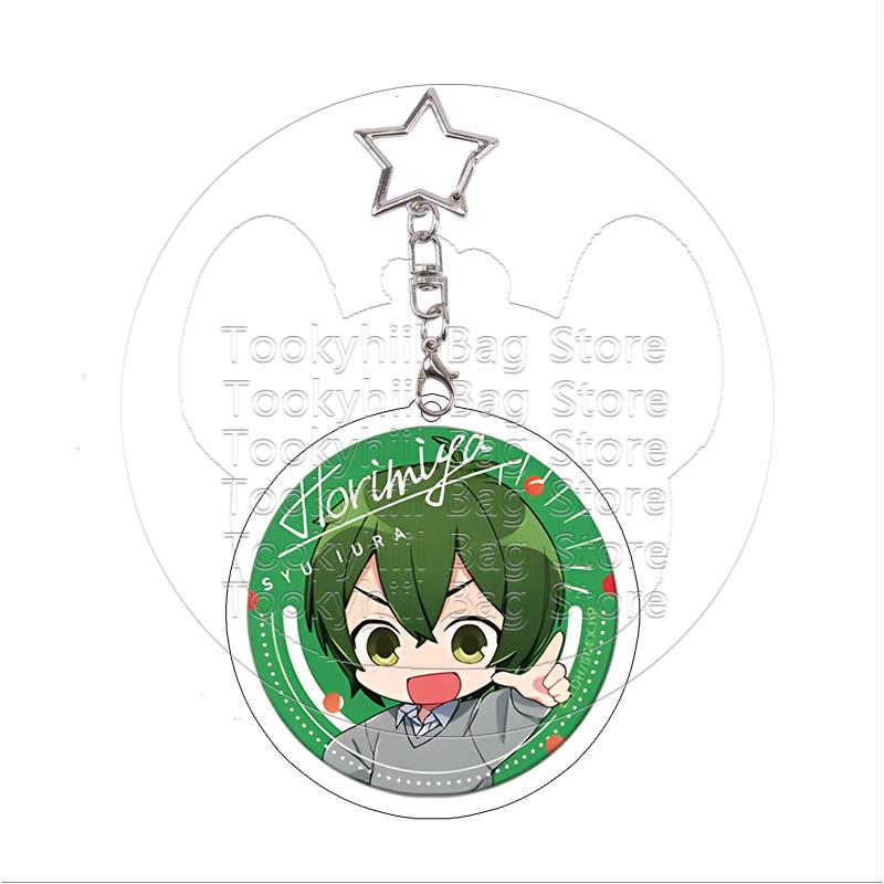 Horimiya Acryl Schlüsselanhänger Kyoko Hori Miyamura Ayasaki Taschenanhänger Zubehör Kawaii Kollektion Anhänger Yanagi Geburtstagsgeschenk