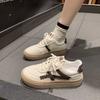 Casual style platform white shoes women's spring 2025 new sports board shoes popular fried street German training shoes ins tide