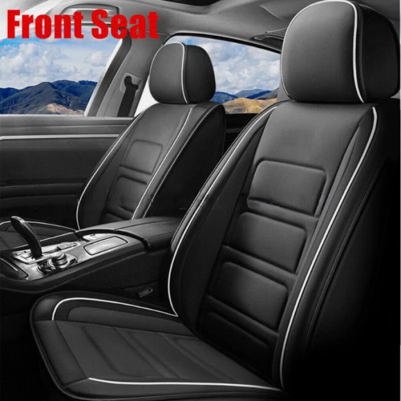

For Volkswagen Car Seats Covers Full Set Faux Leather 5-Seats Front Rear Cushion Waterproof Interior Accessories United States