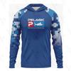 Men's PELAGIC Long-sleeved Hooded Fishing Suit With UV Sun Protection UPF50 + Luya