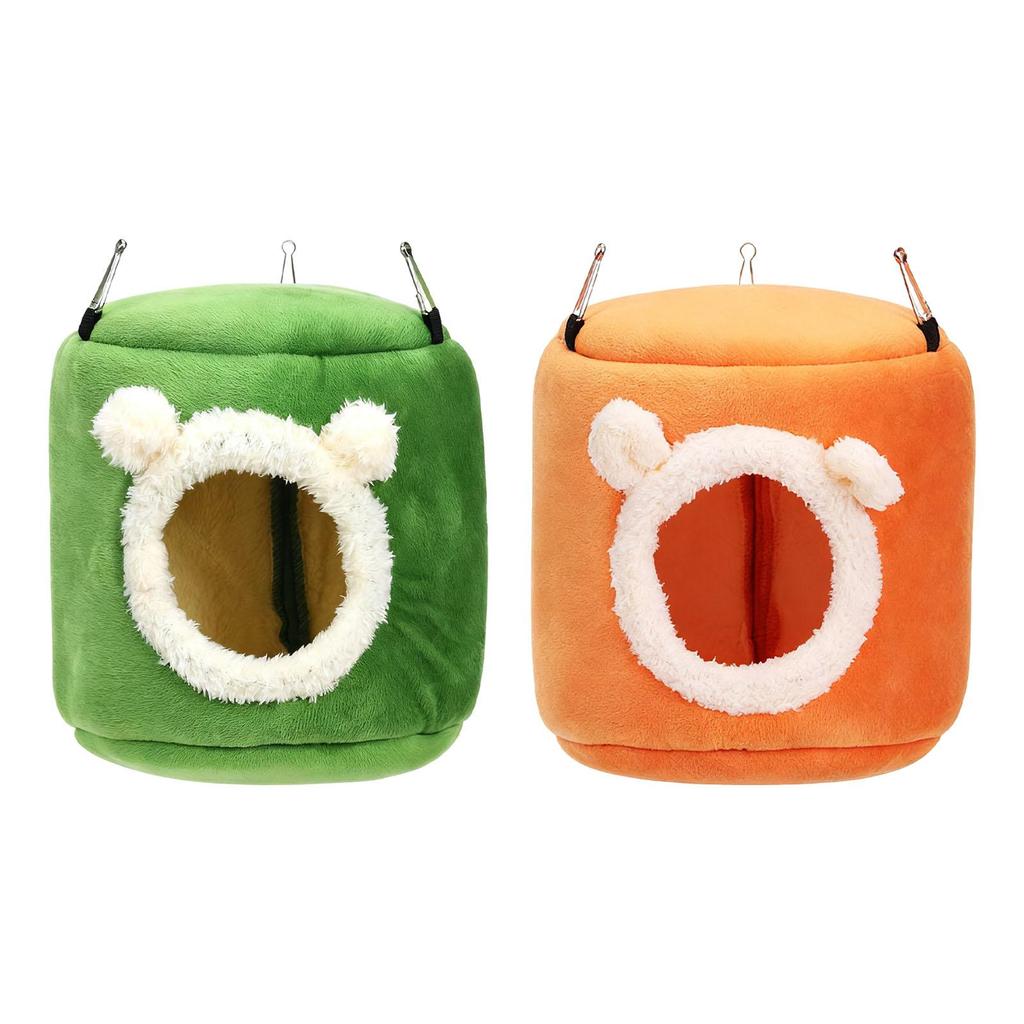 Vogelnest Hangmat Schuilplaats Winter Comfortabel Knus Handig Vogelbed Nest Papegaaienhuis voor Valkparkieten Agapornissen Parkieten