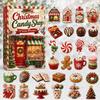 2026 Christmas Advent Calendar Blind Box Figures Holiday Decor Collectible Ornament Set
