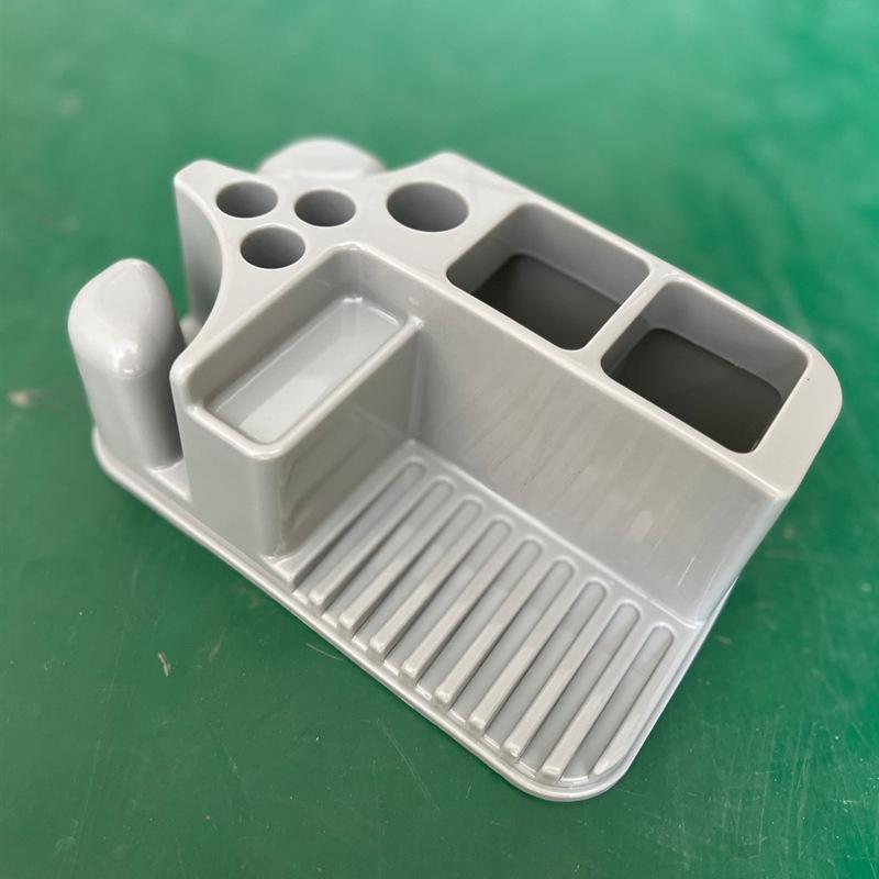 

Lohas Home Multi-Functional Toothbrush & Toothpaste Holder - Bathroom Toiletries Storage Set сірий колір