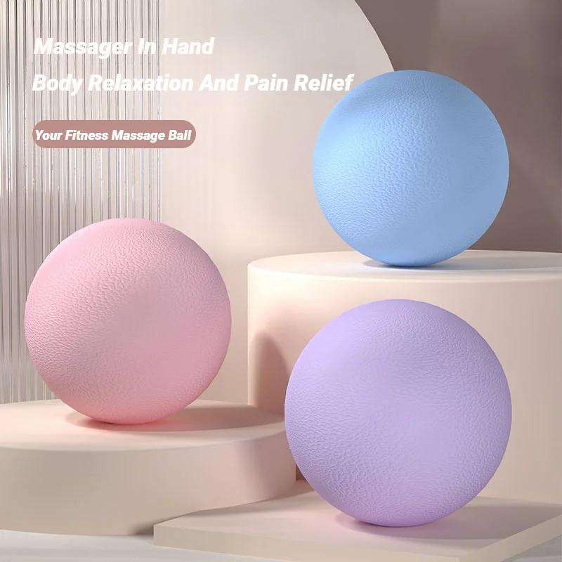 TPE 6CM Fascia Ball Deep Tissue Muscle Relaxation Exercise Sports Fitness Yoga Massage Trigger Point Stress Pain Relief