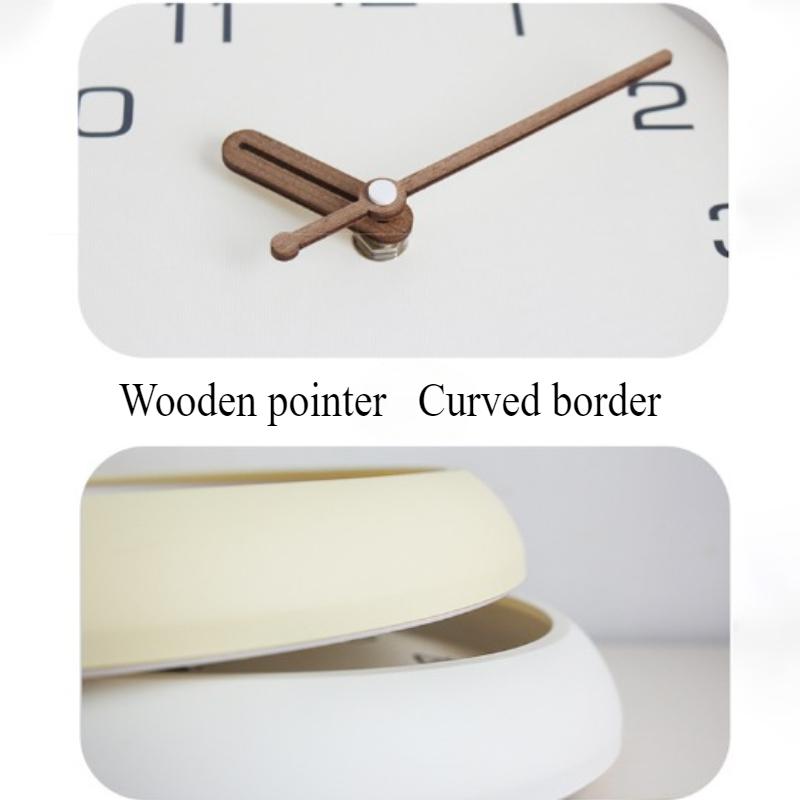 Silent Wall Clock Retro Battery Clocks Household Minimalist Art Hanging Watch Living Room Large Stylish Watches Accessories