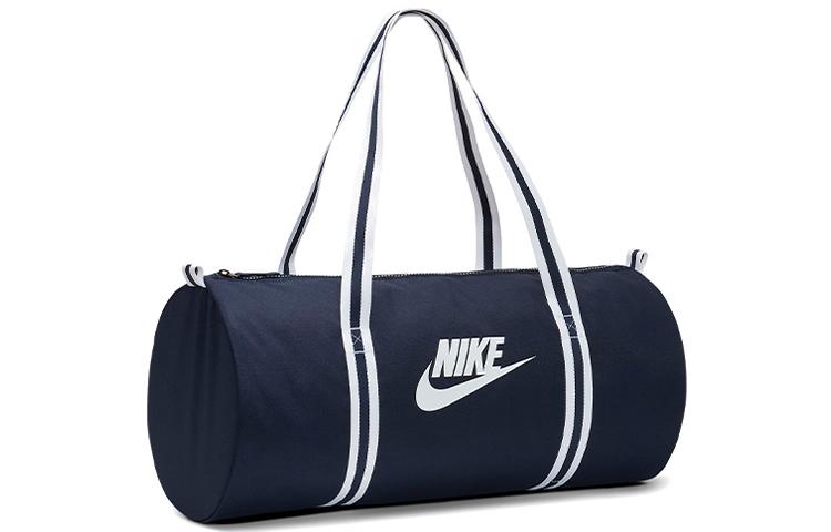 Nike Heritage Polyester Travel Bag Unisex Obsidian Color BA6147-451